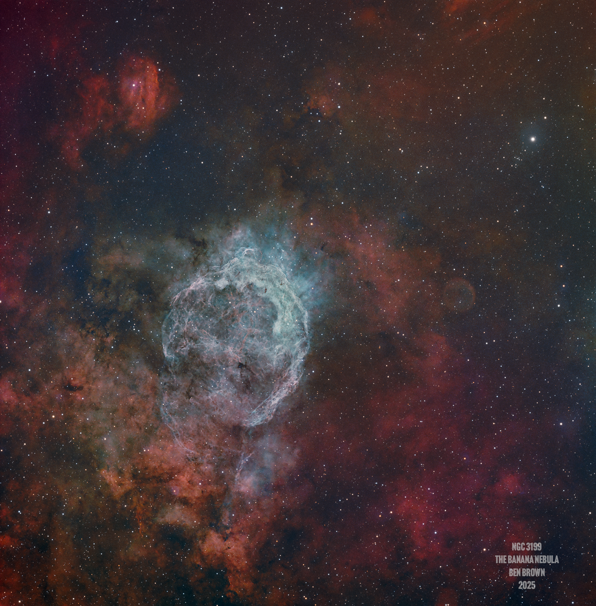 NGC 3199 Banana Nebula